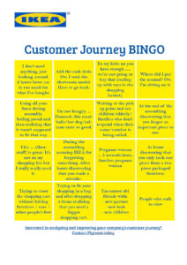 Ikea Bingo Customer Experience